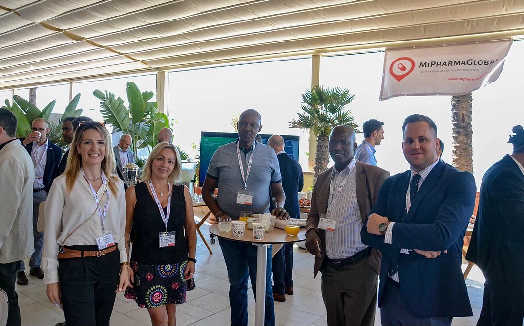 The Maurice Ward Group team members at MiPharma 2022 conference