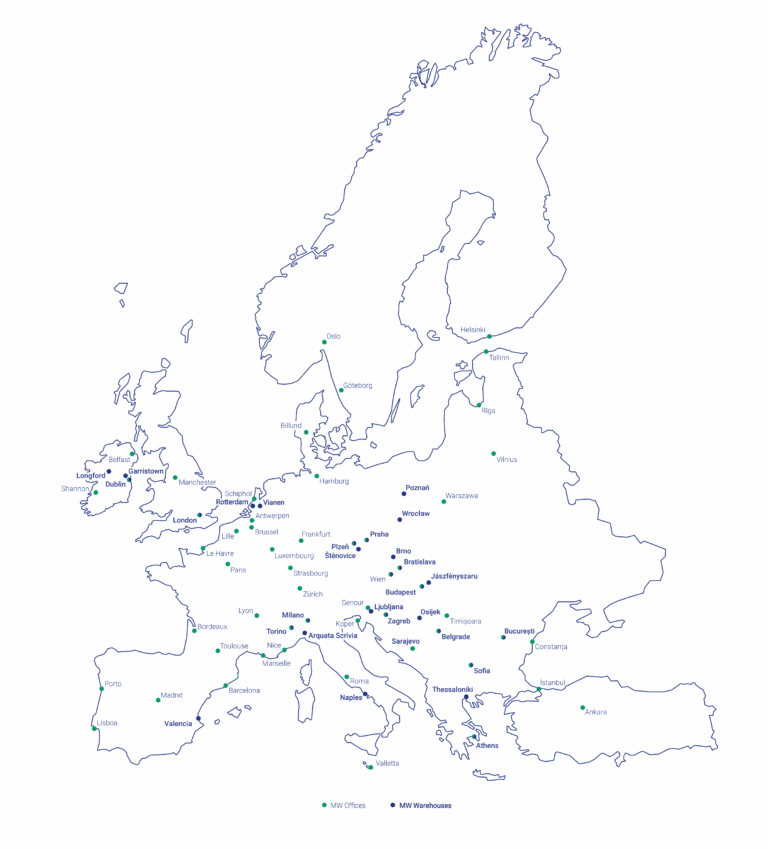 Map - Logistics & Warehousing